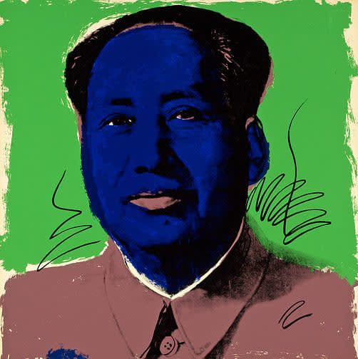 Andy Warhol Mao 90 print for sale