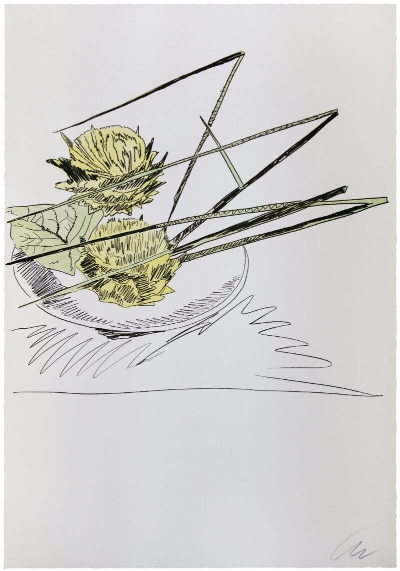 Andy Warhol, Flowers (Hand Colored) F.S. II.116, 1974