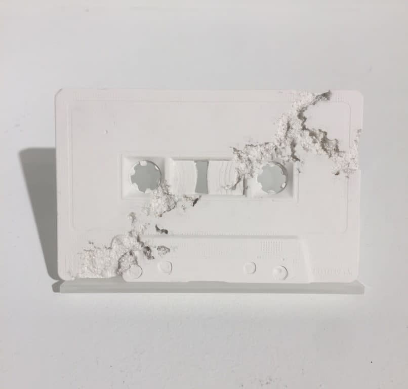 Daniel Arsham, Cassette Tape Future Relic 04 , 2015