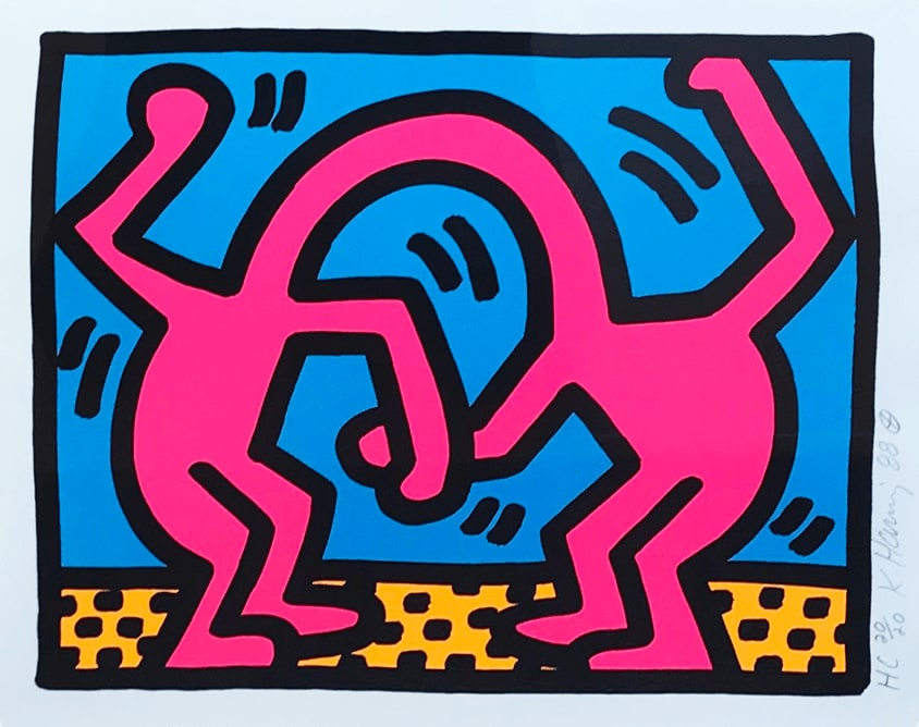 Keith Haring, Pop Shop II (D) (Littmann PP. 97), 1988