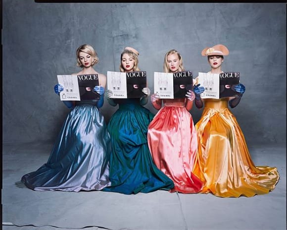 Tyler Shields, Vogue 1955, 2019