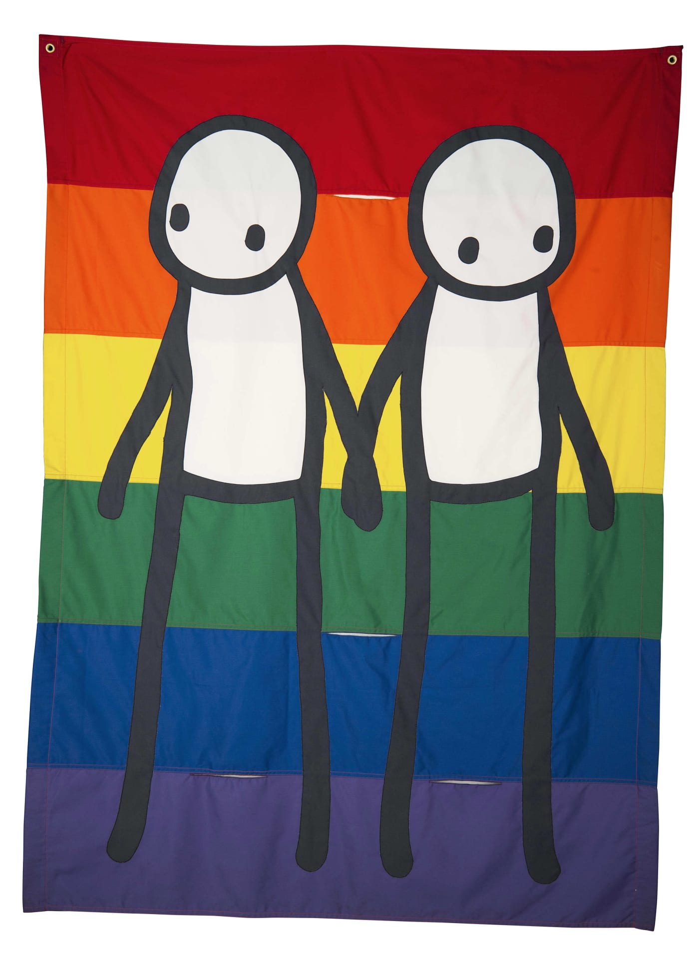 STIK, Hackney Pride Banner, 2016