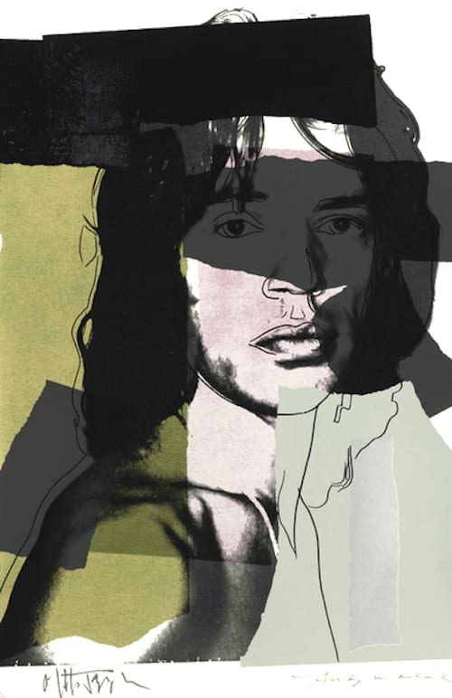 Andy Warhol, Mick Jagger F.S. II 145, 1975
