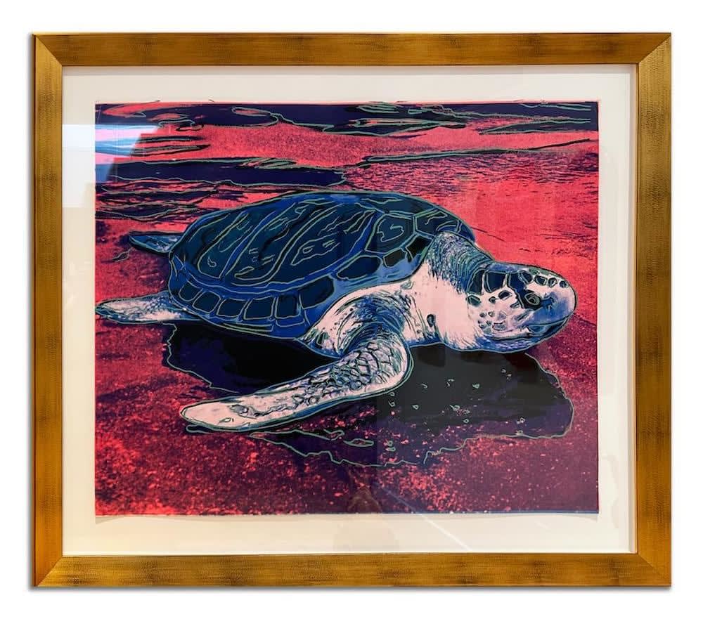 Andy Warhol, Turtle F.S. II 360A, 1985