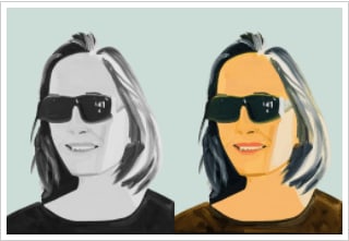 Alex Katz, Ada x 2, 2020