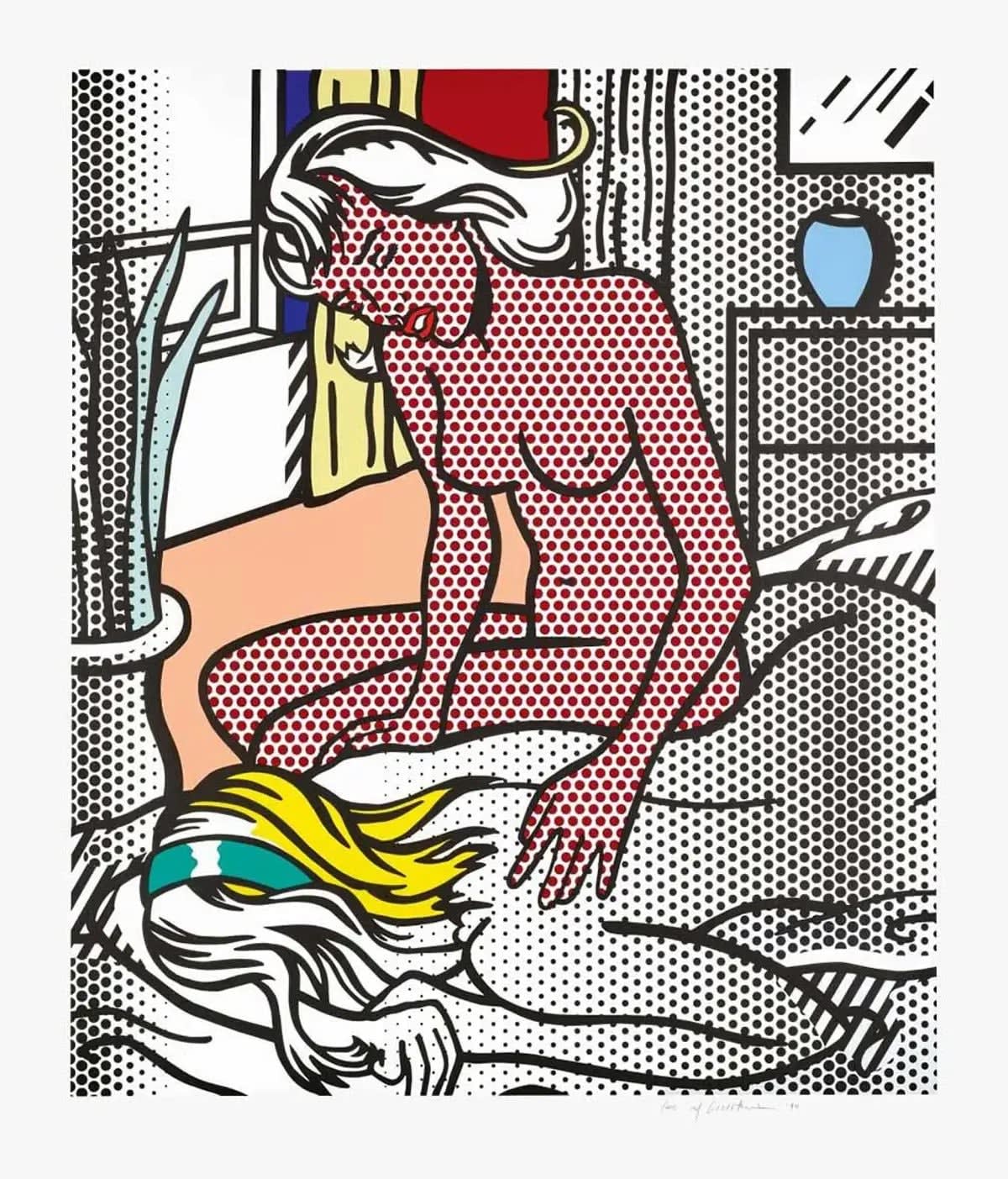 Roy Lichtenstein, Two Nudes (C. 284) , 1994