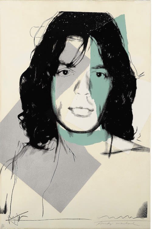 Andy Warhol, Mick Jagger F.S. II 138, 1975
