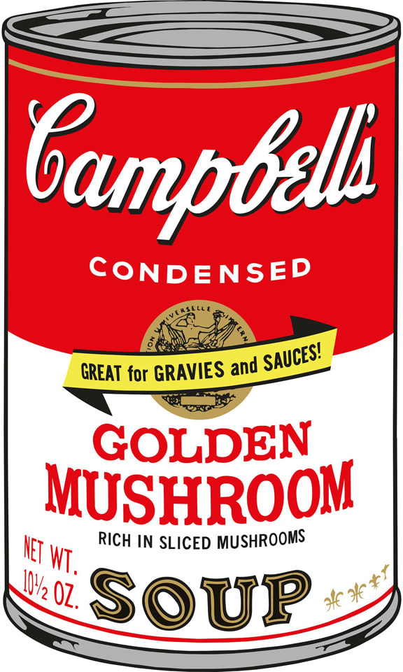Andy Warhol, Golden Mushroom Soup F.S. II 62, 1969