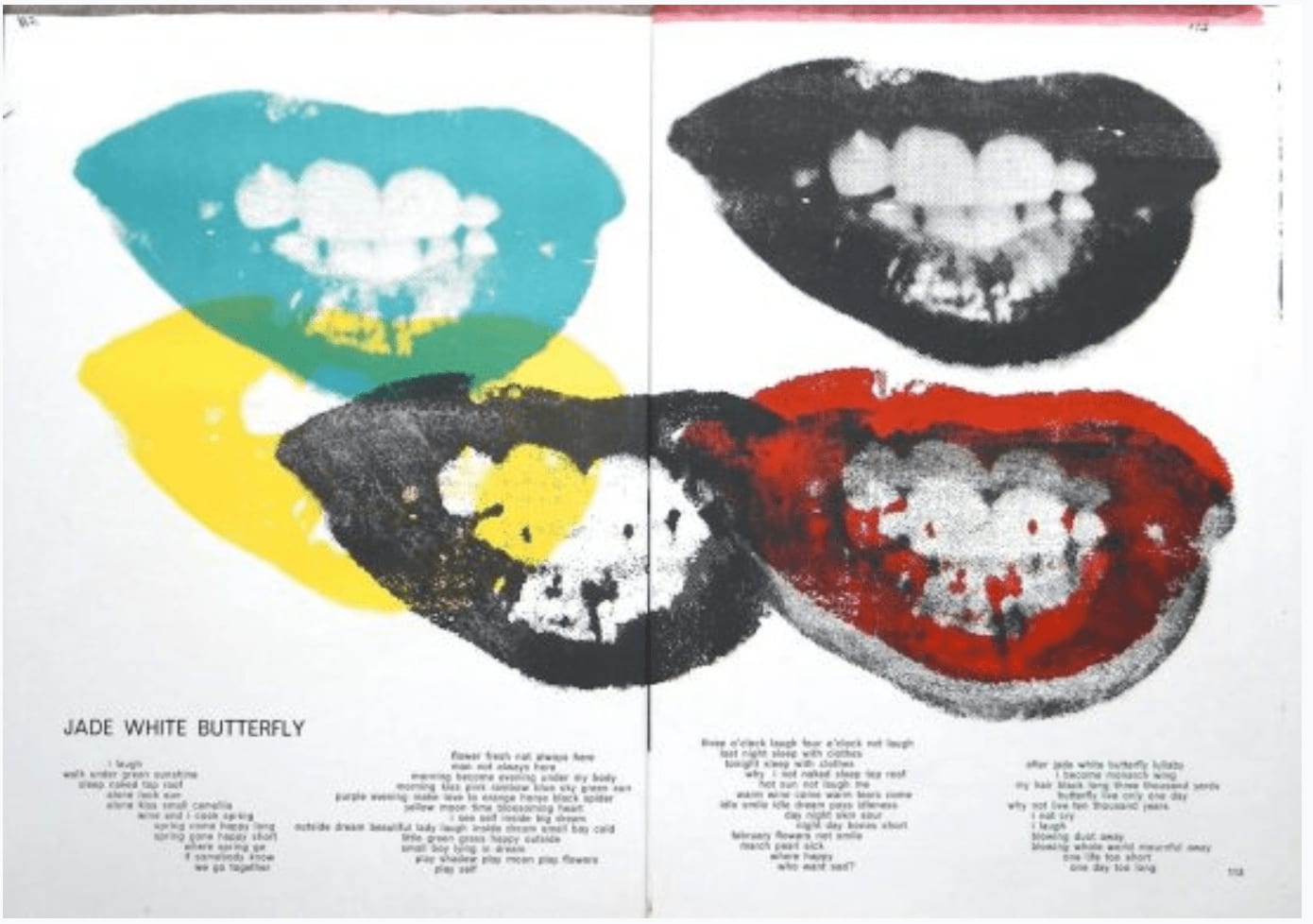 Andy Warhol, Marilyn Monroe I Love Your Kiss Forever Forever F.S. II 5, 1964
