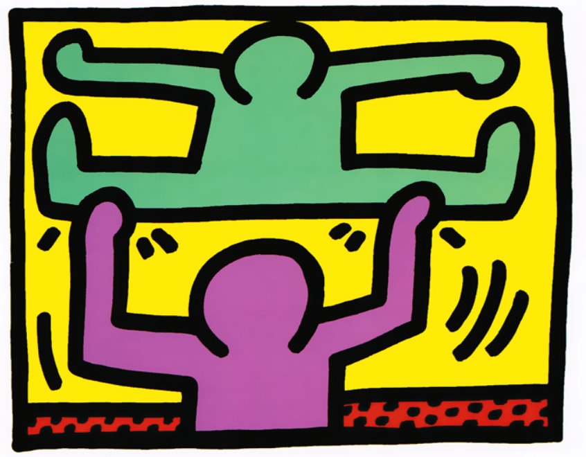 Keith Haring, Pop Shop I (D) (Littmann PP. 83) , 1987
