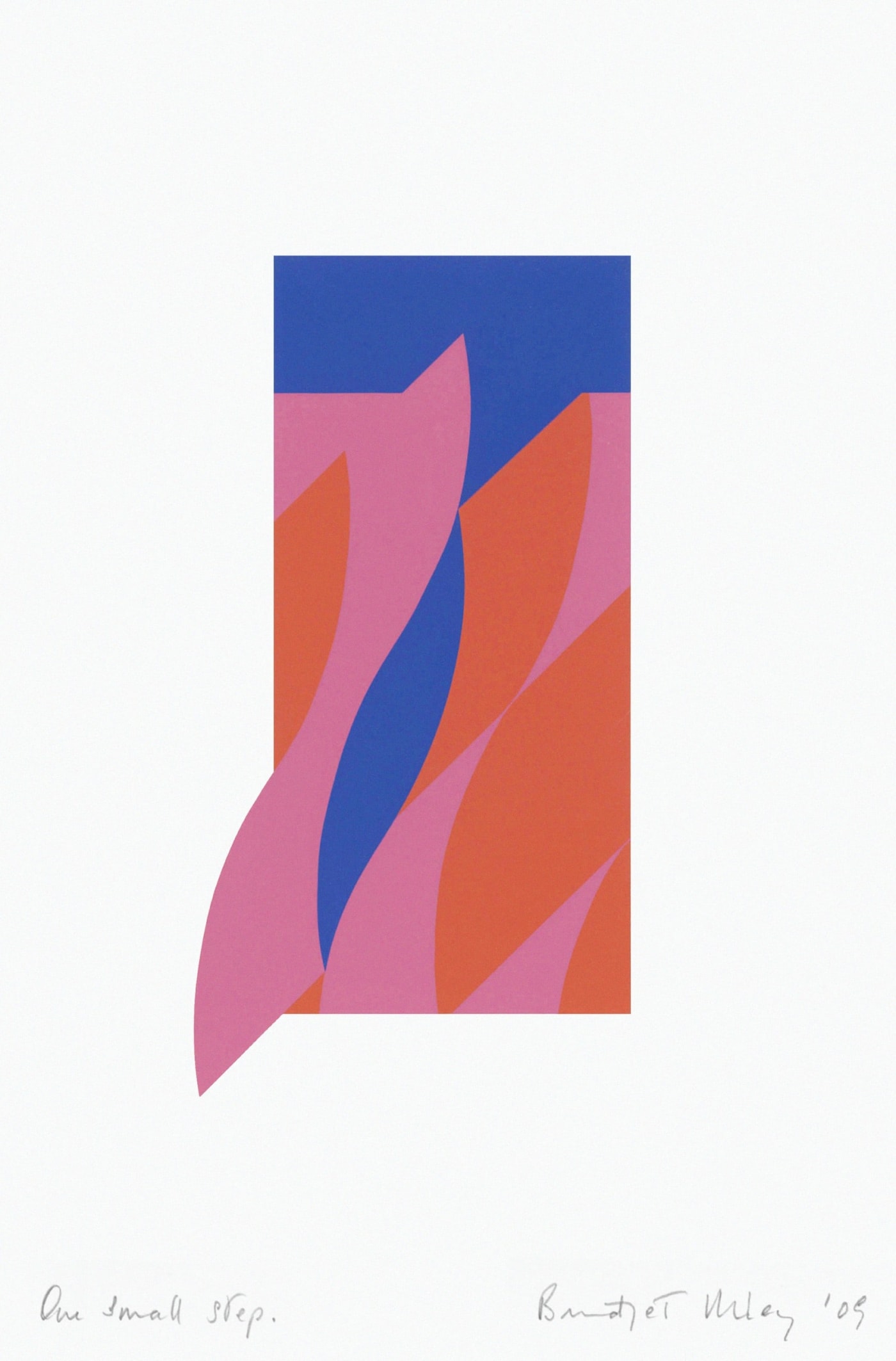 Bridget Riley, One Small Step, 2009