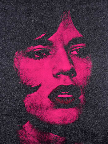 Russell Young, Mick Jagger (Red Lips), 2011