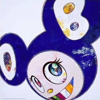 Takashi Murakami, And Then 3000 (Blue)
