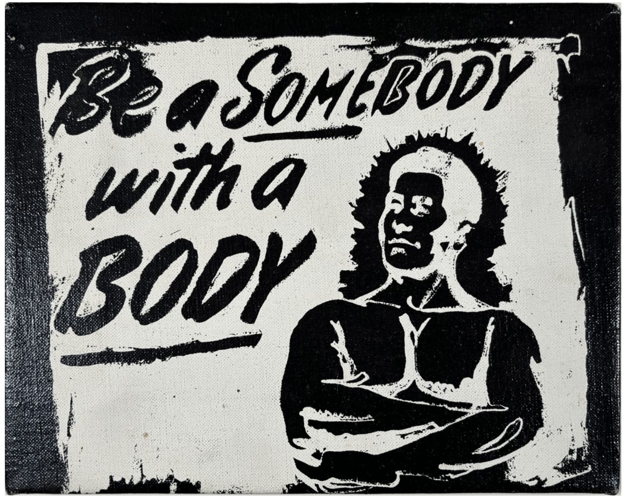 Andy Warhol, Be Somebody With A Body Negative, 1985 - 86