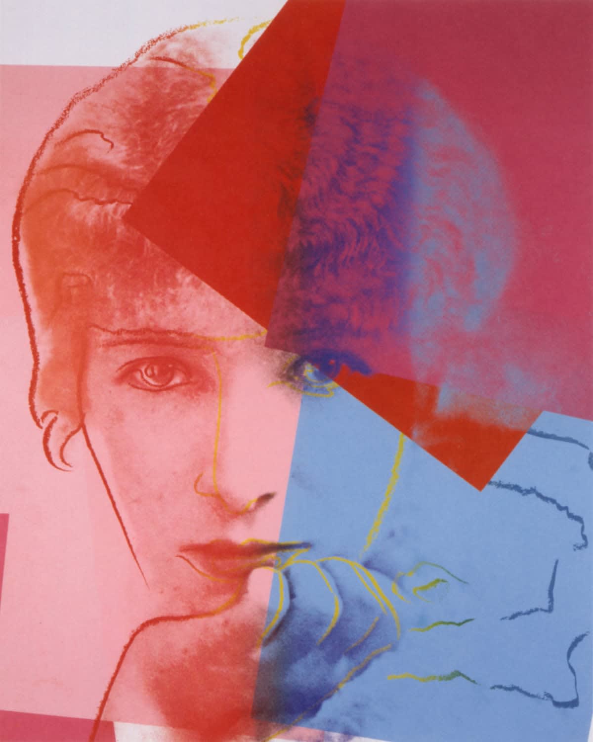 Andy Warhol, Sarah Bernhardt F.S. II 234, from Ten Portraits Of Jews Of The Twentieth Century, 1980