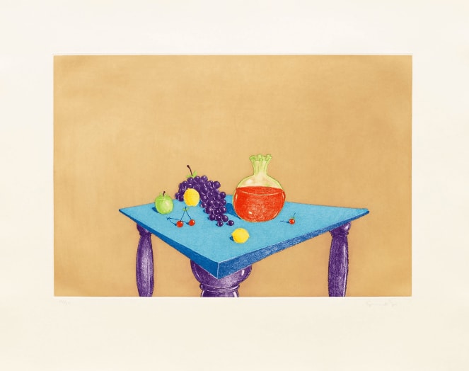 George Condo, Table, 1989
