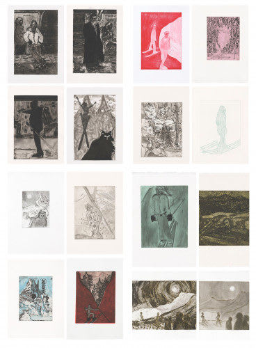 Peter Doig, Alpine Etchings, 2021