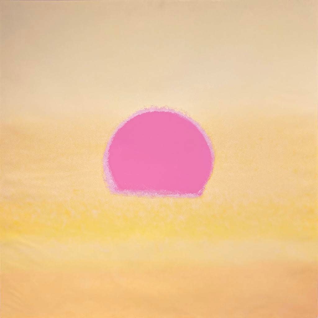 Andy Warhol, Sunset F.S. II 85 - 88 Pink, 1972