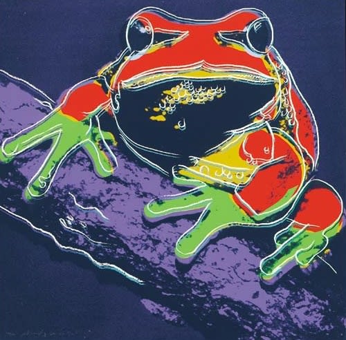 Andy Warhol, Pine Barrens Tree Frog F.S. II 294, 1983