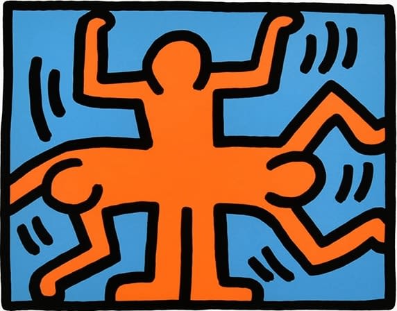 Keith Haring, Pop Shop VI (D) (Littmann PP. 151), 1989