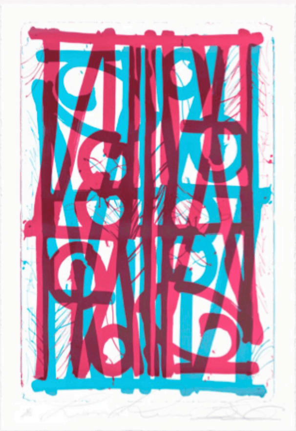 Retna, Ludovica & Ludovico (blue and pink)