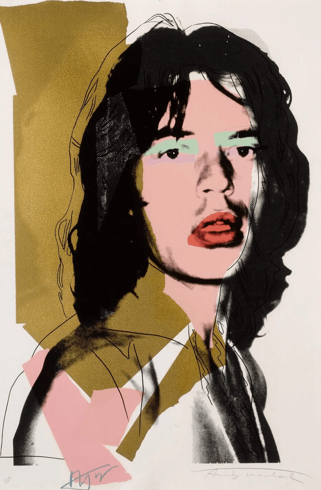 Andy Warhol, Mick Jagger F.S. II 143, 1975