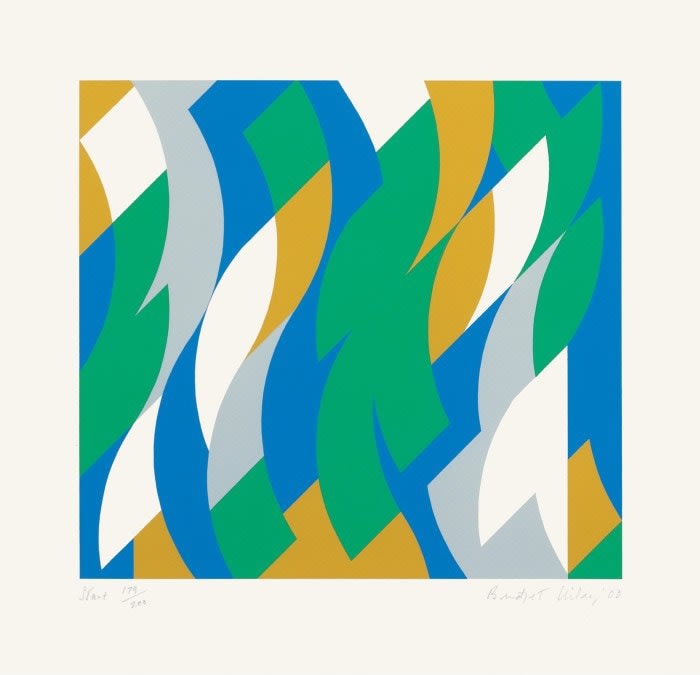 Bridget Riley, Start, 2000