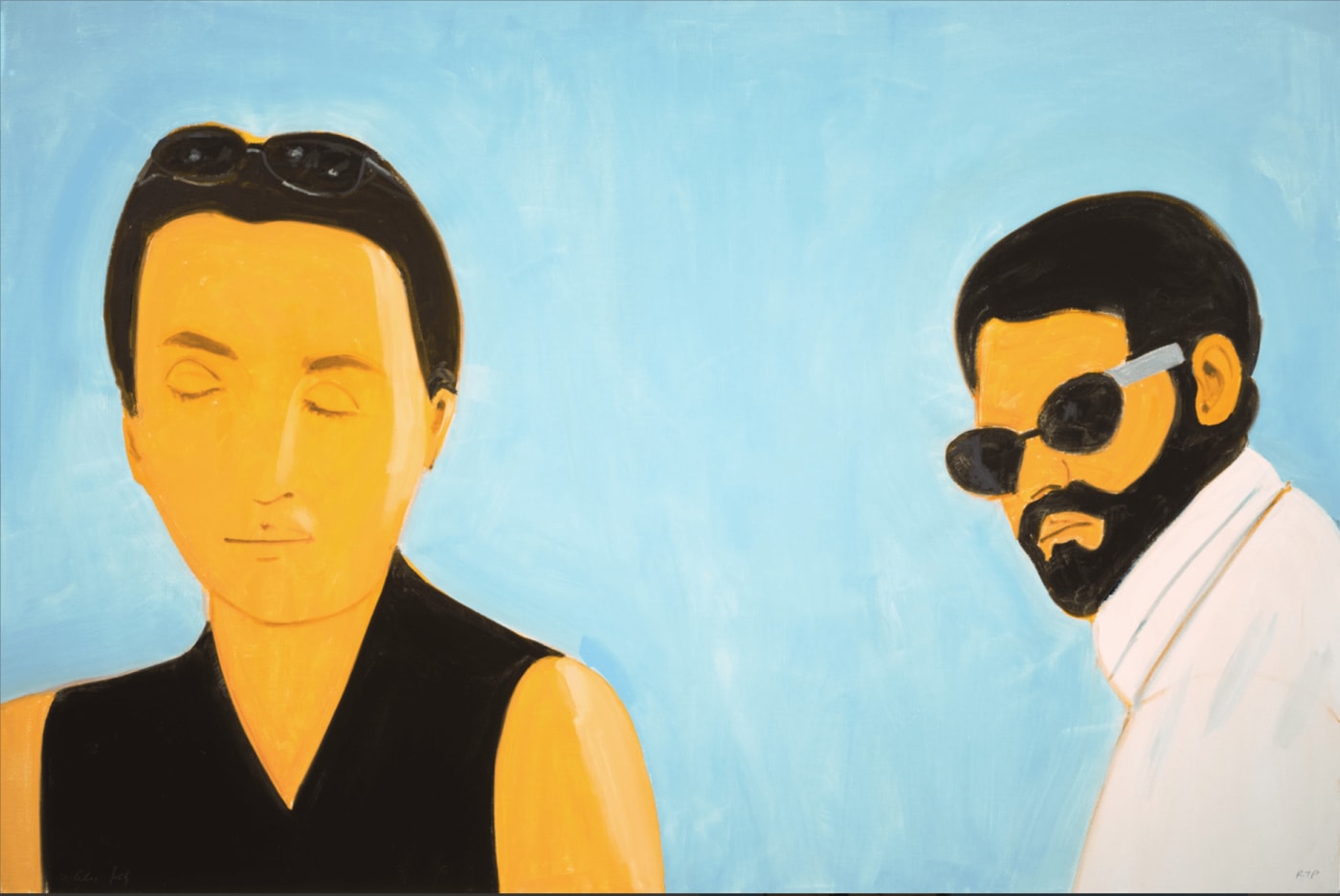 Alex Katz, White Lotus 2, 2023