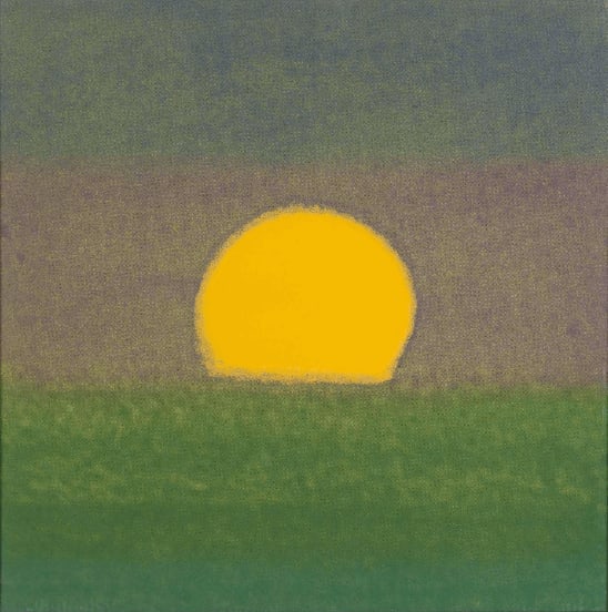 Andy Warhol, Sunset F.S. II 85-88 Green, 1972