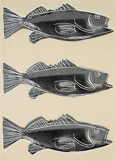 Andy Warhol, Fish III.A 39, 1983
