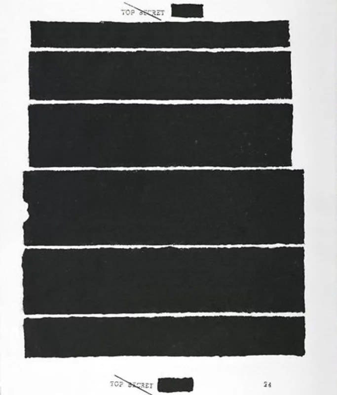 Jenny Holzer, Top Secret 24, 2012