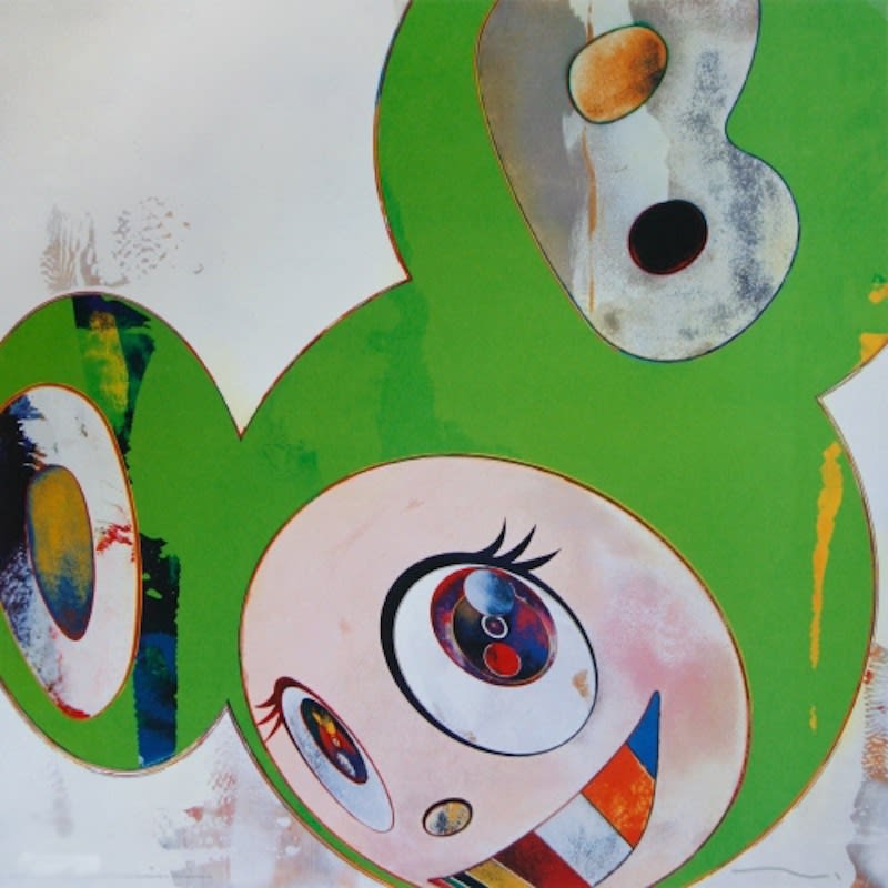 Takashi Murakami, And Then, DOB (Green)