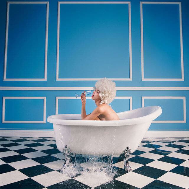 Tyler Shields, In the Tub, 2021
