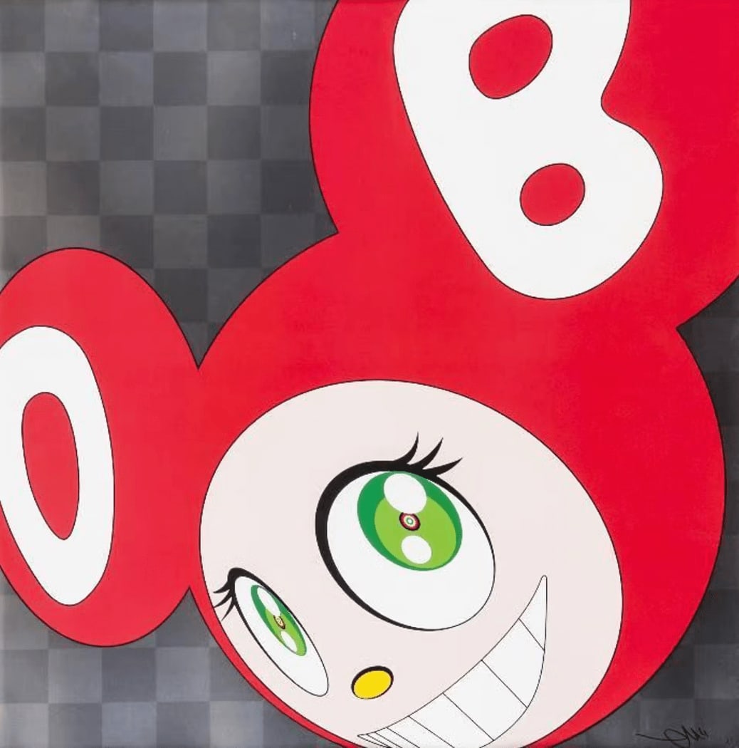 Takashi Murakami, And Then (red), 1999