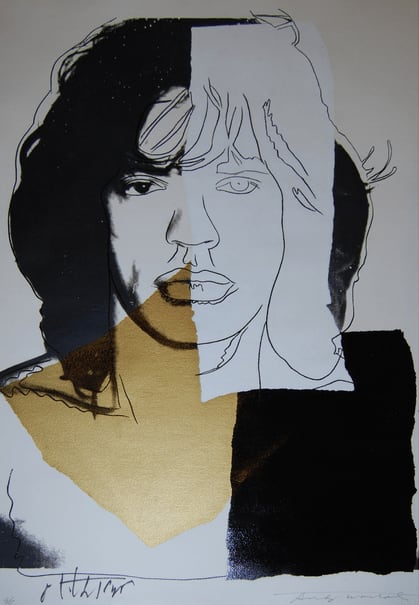 Andy Warhol, Mick Jagger F.S. II 146, 1975