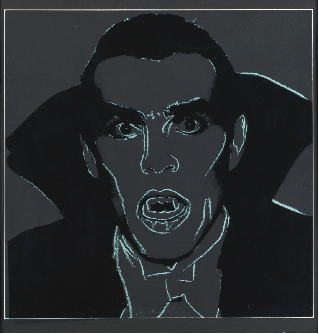 Andy Warhol, Dracula Trial Proof TP 7/30 from Myths, 1981
