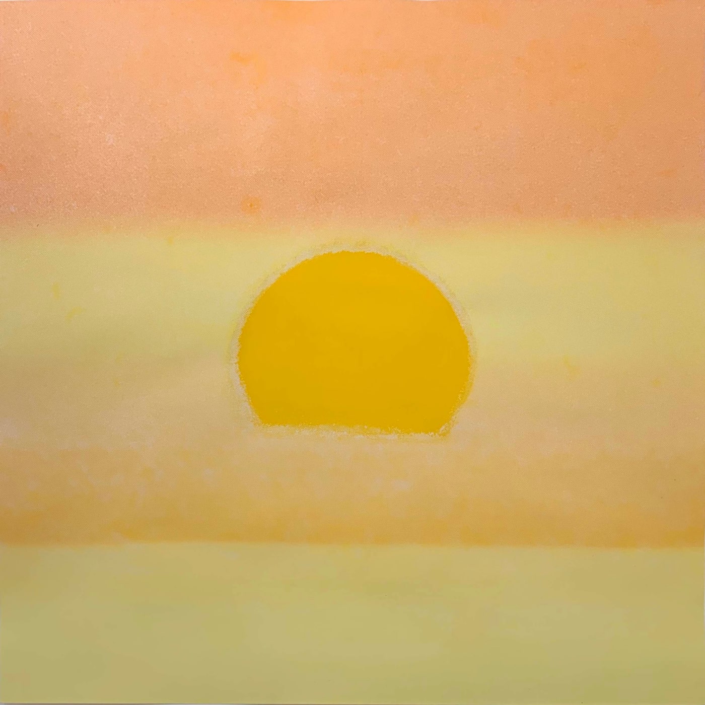 Andy Warhol, Sunset F.S. II 85-88 Orange , 1972