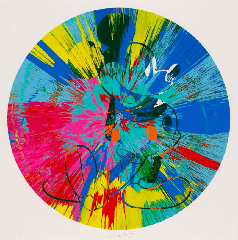 Damien Hirst, Beautiful Mickey, 2015