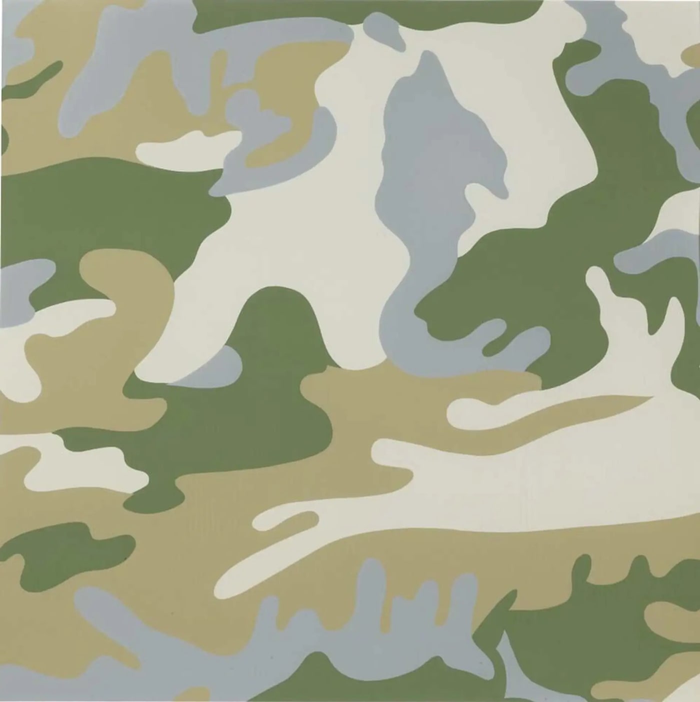 Andy Warhol, Camouflage F.S. II 407 , 1987