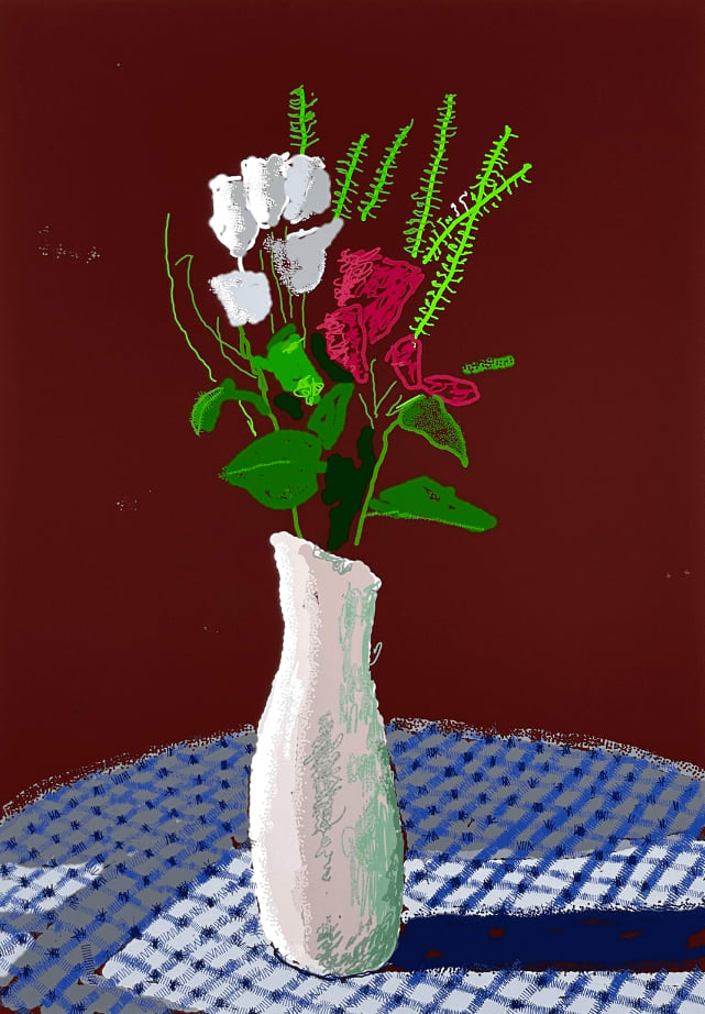David Hockney, 30th January 2021, The First One , 2021