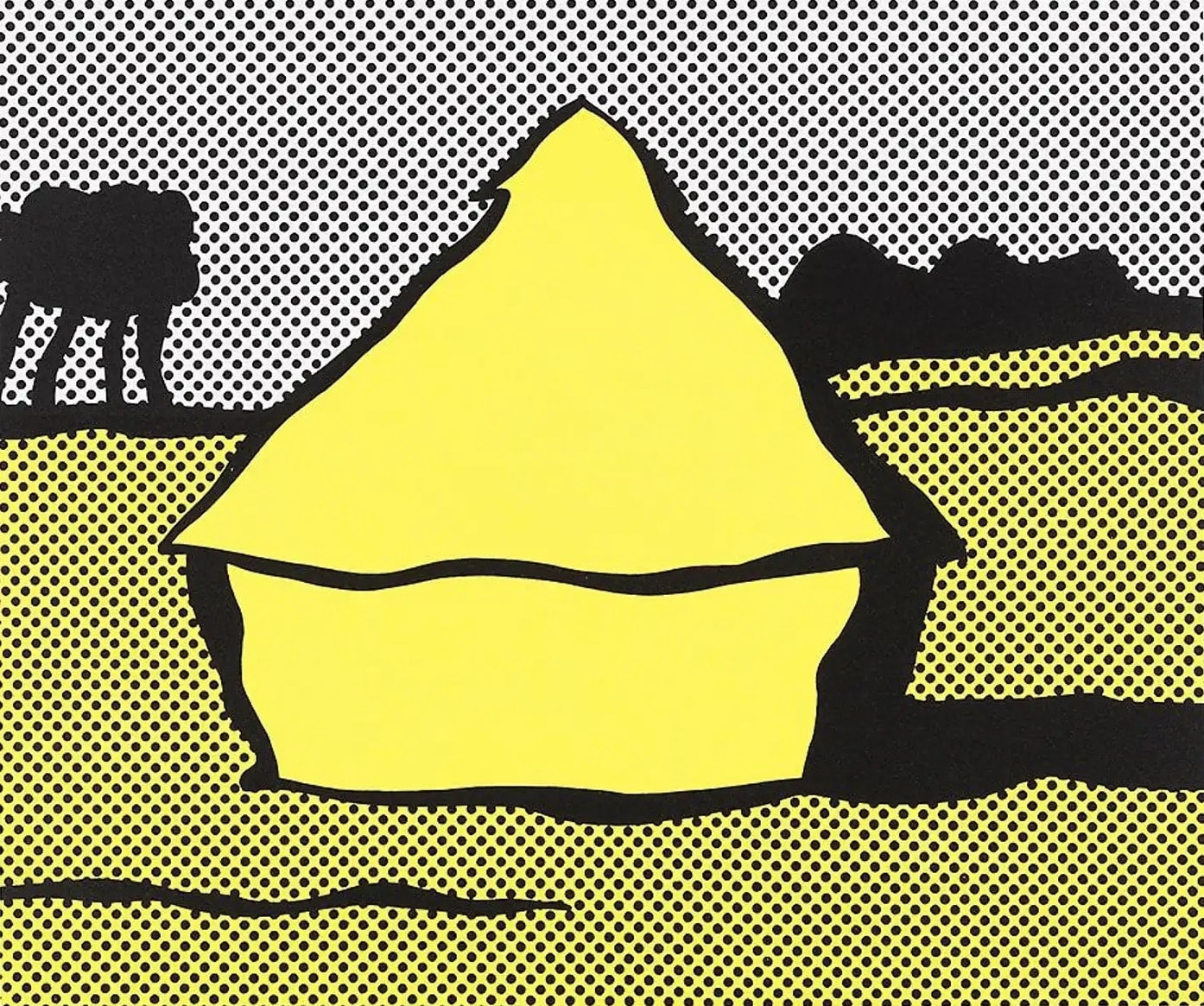 Roy Lichtenstein, Haystack (C. 84), 1969
