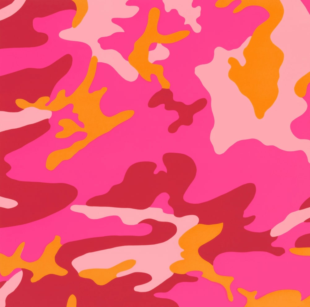 Andy Warhol, Camouflage F.S. II 408, 1987