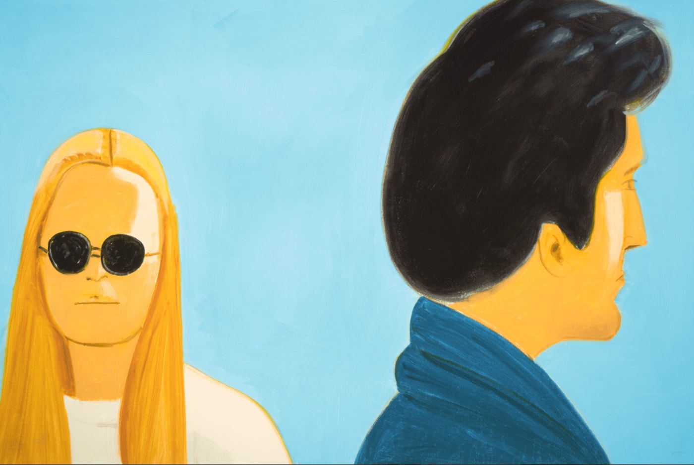 Alex Katz, White Lotus 3, 2023