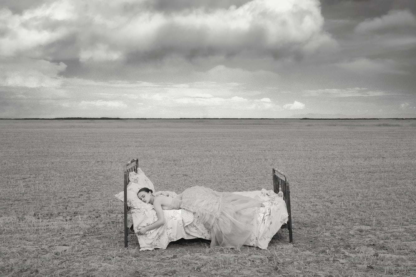 Tyler Shields, The Girl in the Bed, 2023