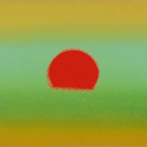 Andy Warhol, Sunset F.S. II 85 - 88 Chartreuse, 1972
