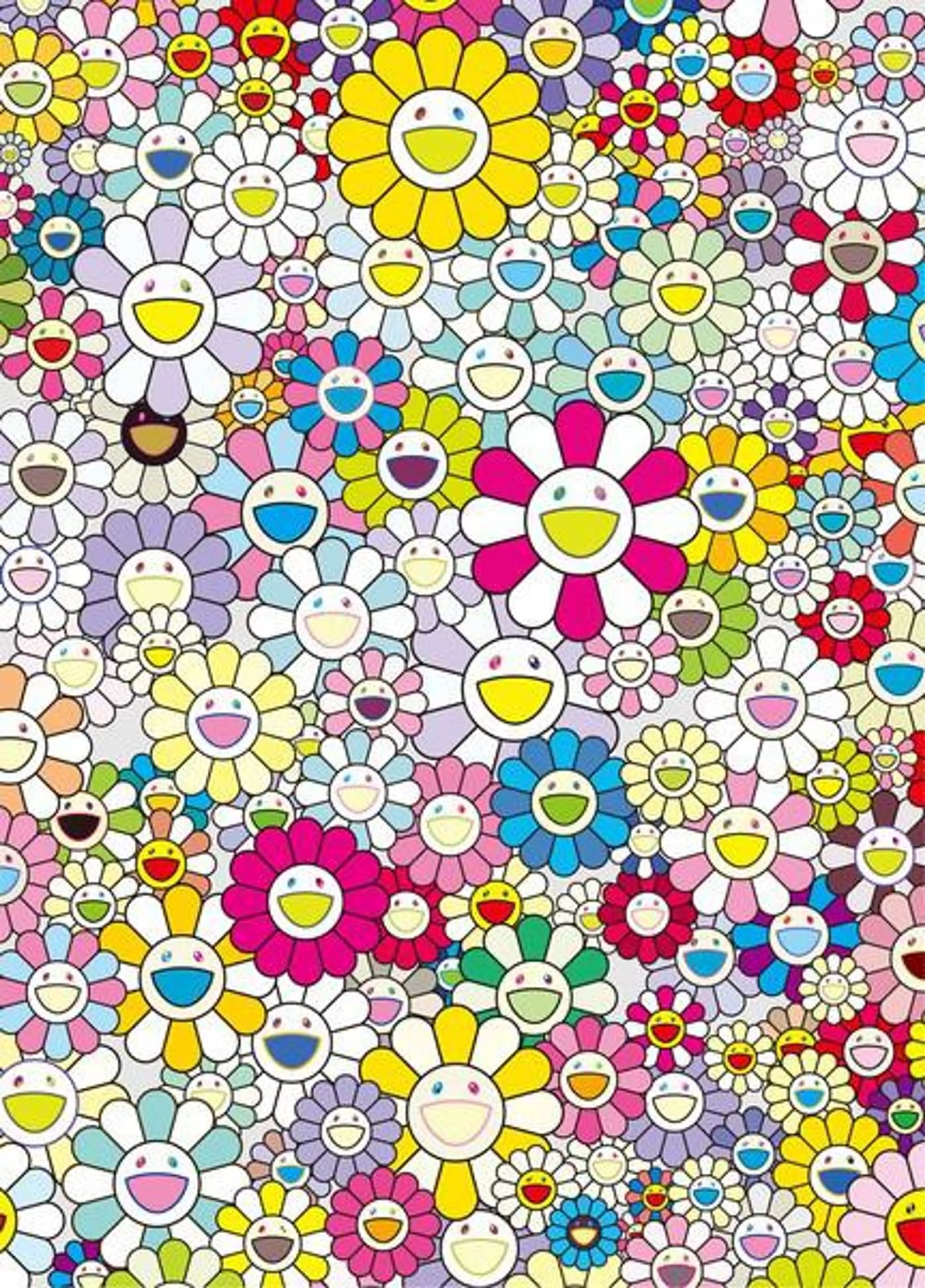 Takashi Murakami, An Homage To Yves Klein, Multicolour D, 2012