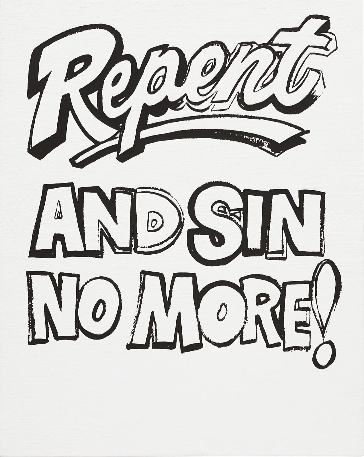 Andy Warhol, Repent and Sin No More, 1986-6