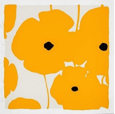 Donald Sultan, Yellow Poppies 2018,, 2018