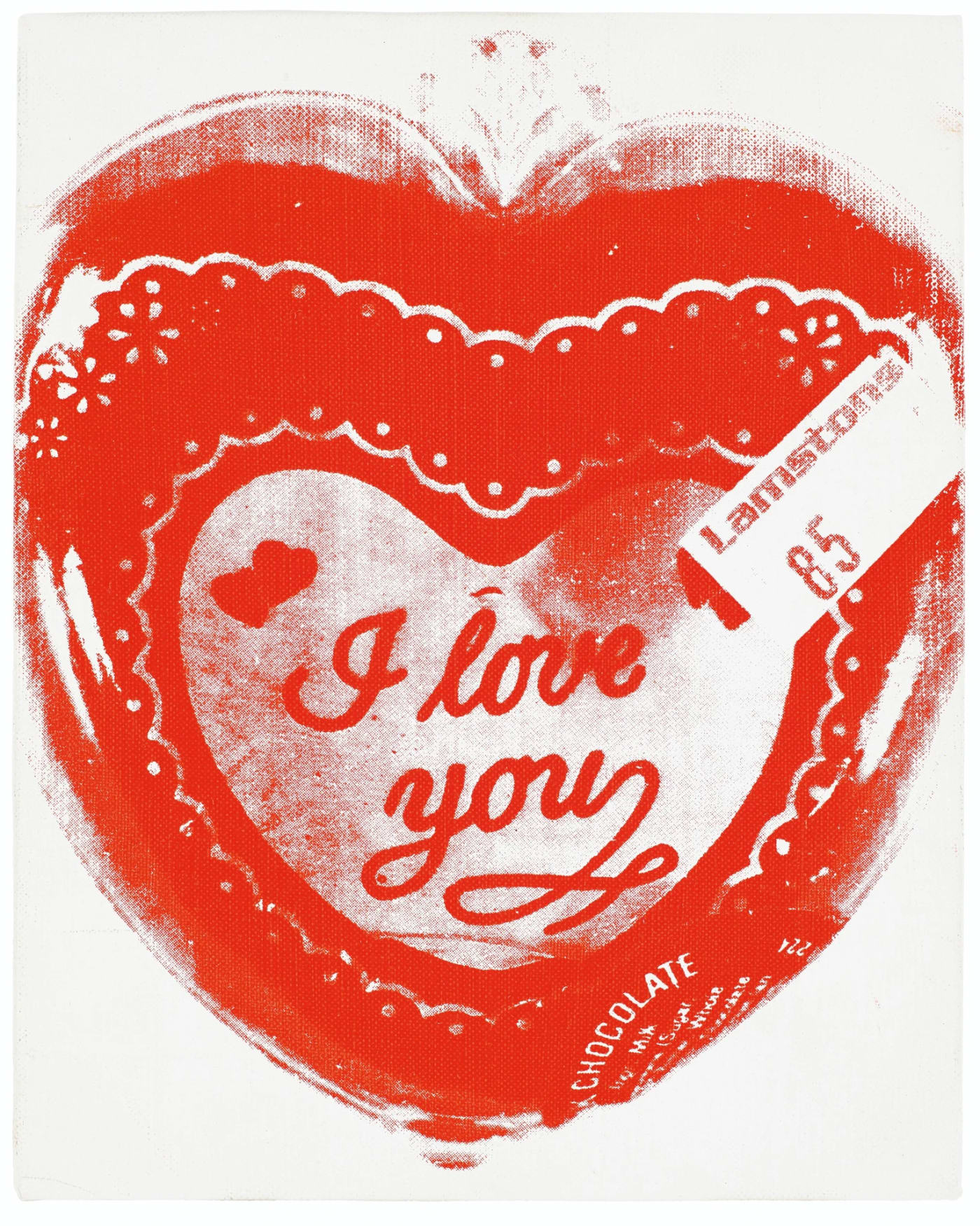 Andy Warhol, Candy Box (Lamston's 85 (Cents) F.S. IIIA 44, 1983