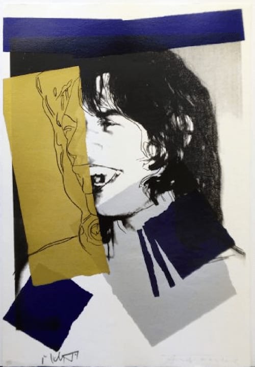 Andy Warhol, Mick Jagger F.S. II 142 , 1975